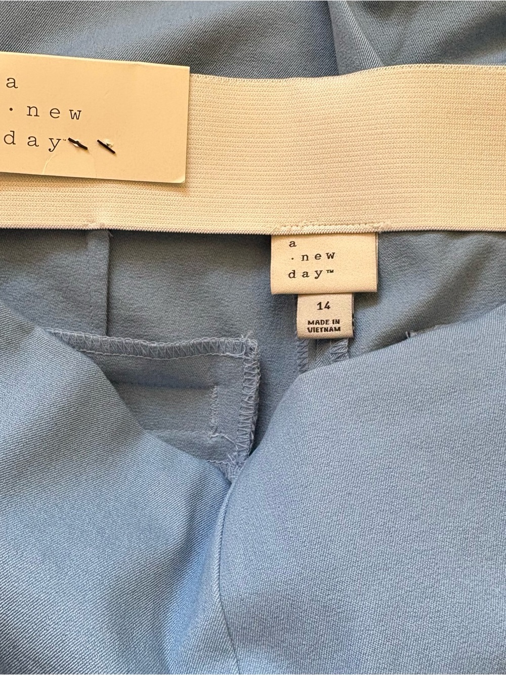 NWT Kick Flare Ankle Stretch Pants Quiet Luxury Coastal Grandmother Minimalist - Picture 6 of 6